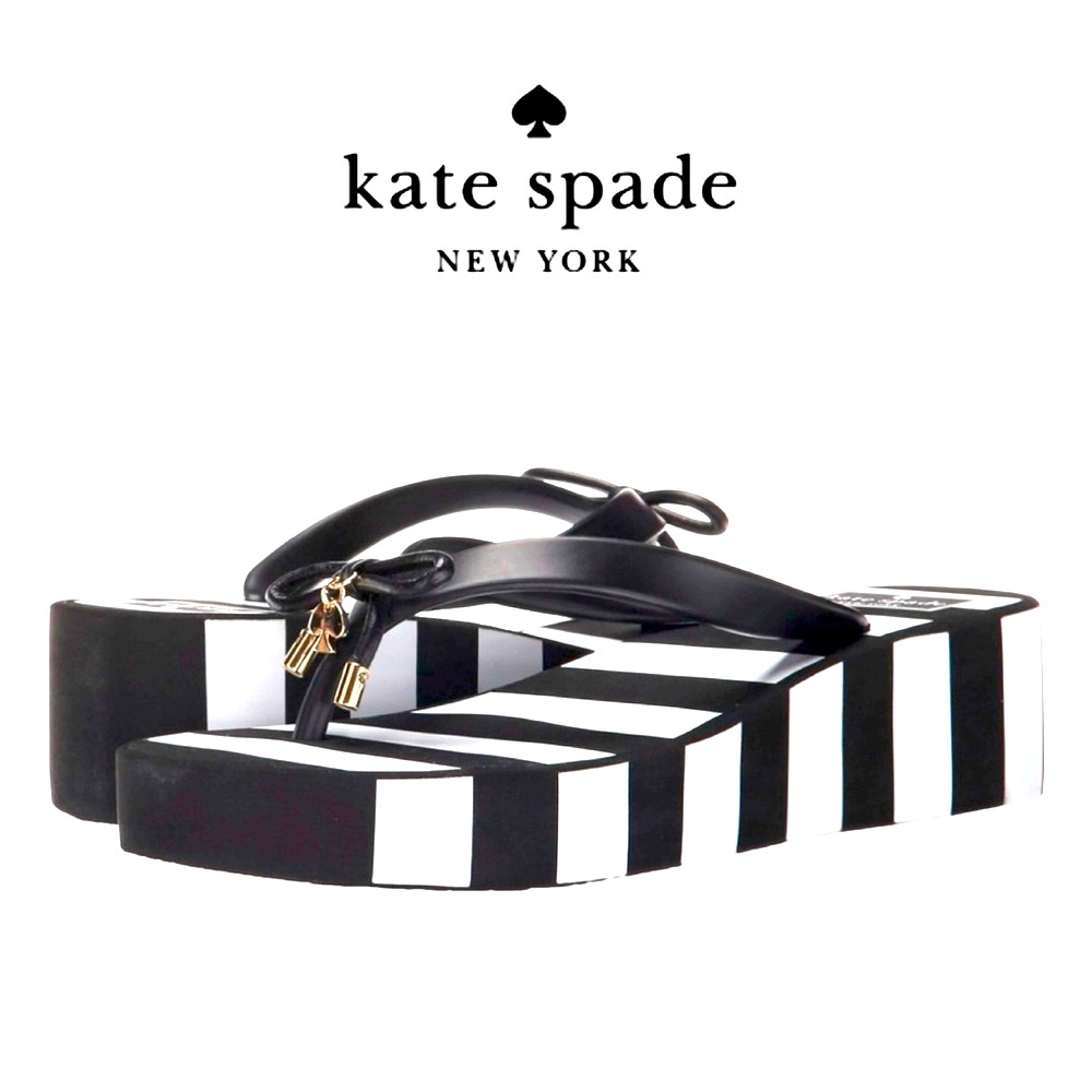 kate spade New York Rhett Wedge Sandals. Women’s Size 10.